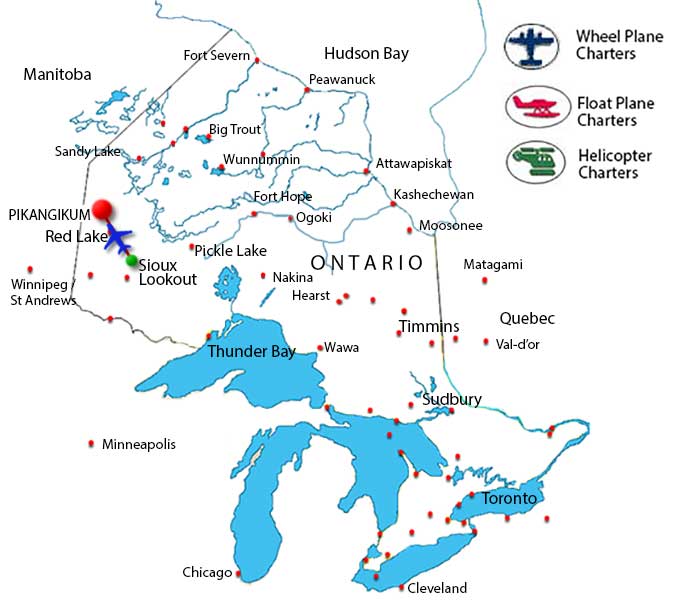 Sioux Lookout Charter Flights